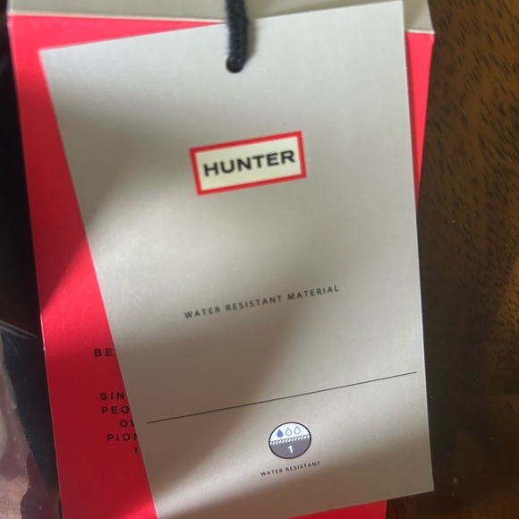 NWT - HUNTER BRAND ORIGINAL CLEAR CROSSBODY BAG - Picture 6 of 7